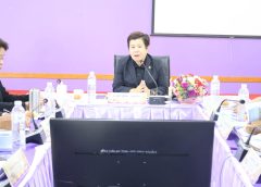 เป็นประธานในการประชุมผู้บริหาร หัวหน้ากลุ่มงาน และบุคลากร สำนักงาน สกร.ประจำจังหวัดอำนาจเจริญ ประจำเดือน มกราคม ครั้งที่ 1/2569