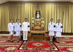 เข้าร่วมพิธีทางศาสนาถวายเป็นพระกุศลแด่สมเด็จพระเจ้าลูกเธอ เจ้าฟ้าพัชรกิติยาภา นเรนทิราเทพยวดี กรมหลวงราชสาริณีสิริพัชร มหาวัชรราชธิดา